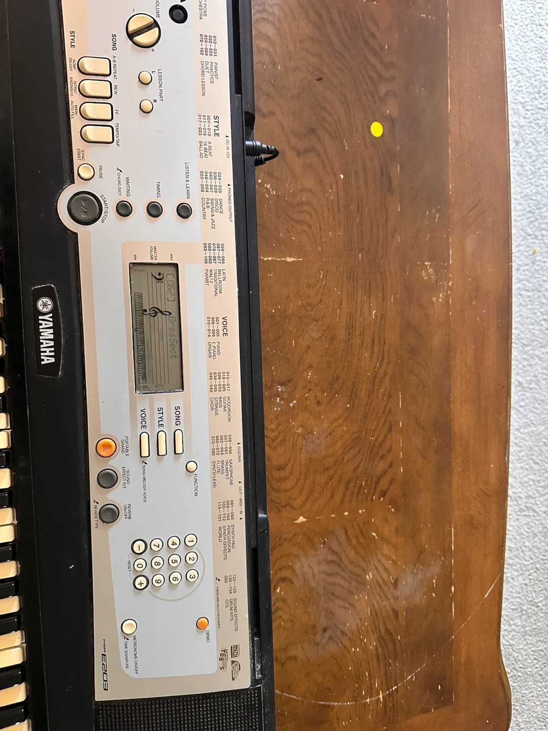 Yamaha EZ-203 Portable Keyboard - photo 4