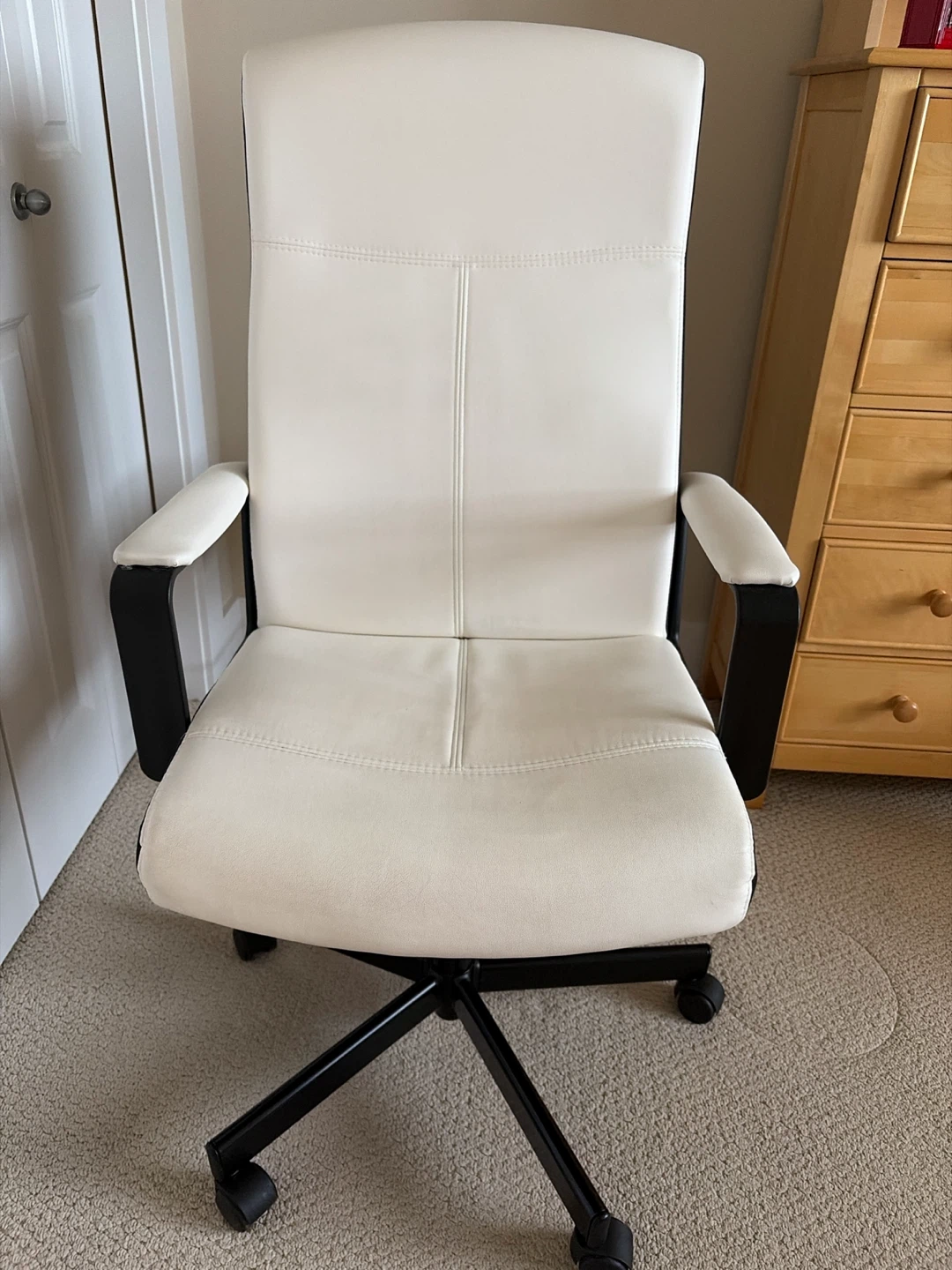 Ergonomic Office Chair - White and Black