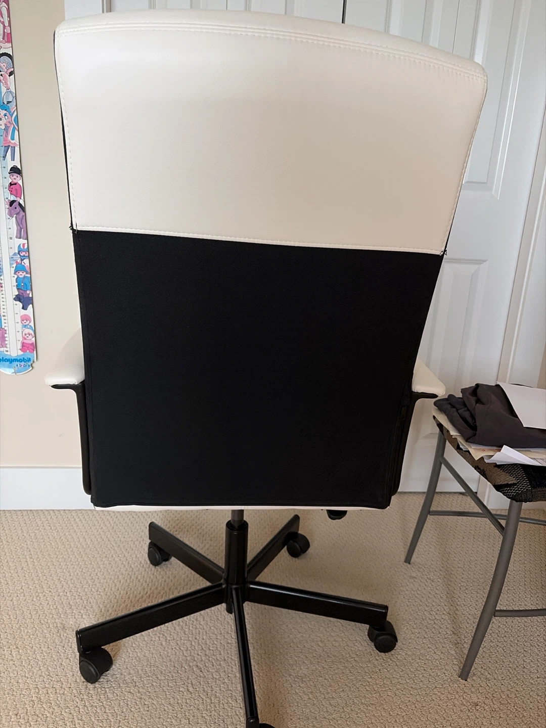 Ergonomic Office Chair - White and Black - photo 3