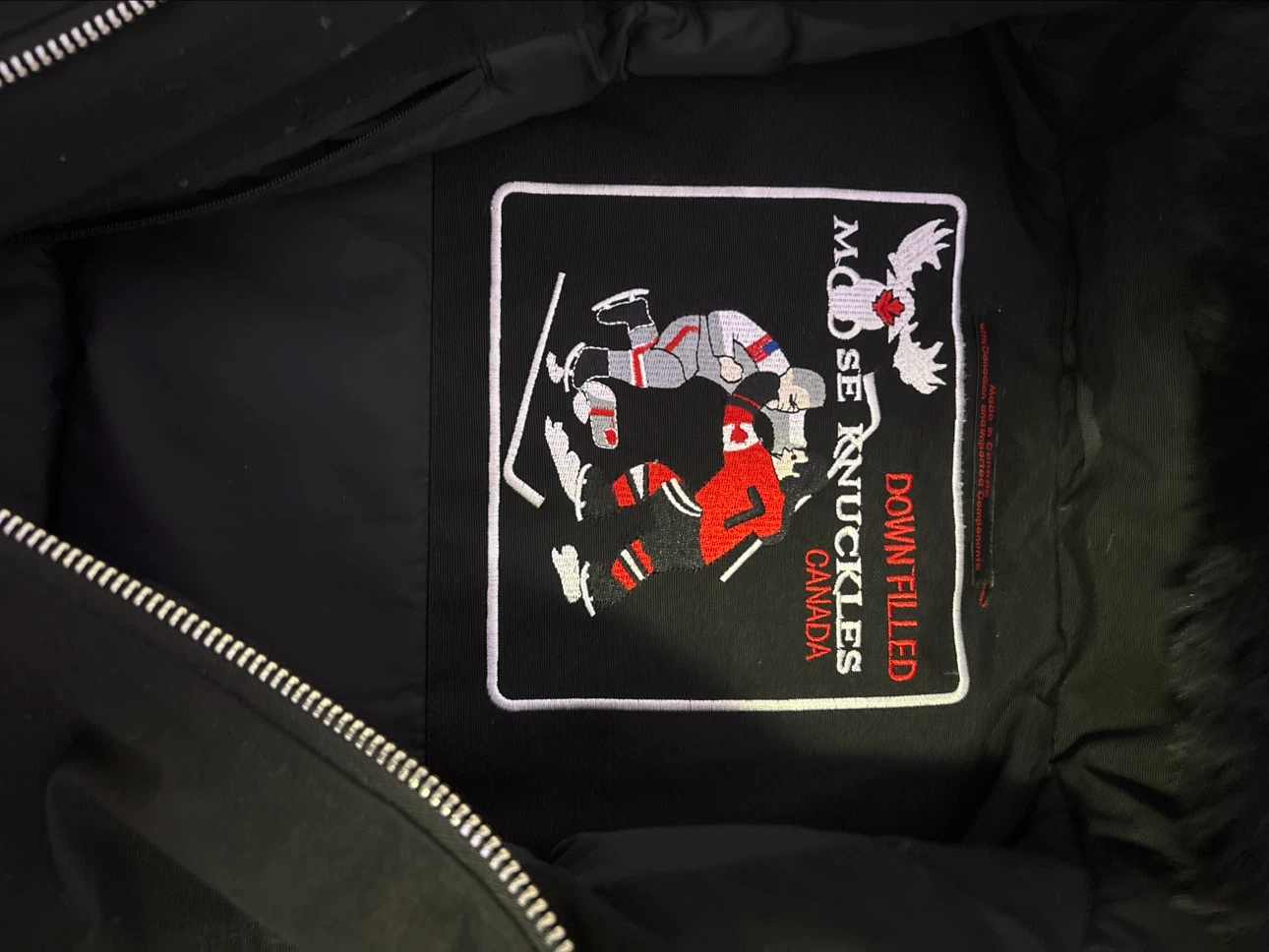 Moose Knuckles Canada Down Filled Bomber Jacket - photo 2