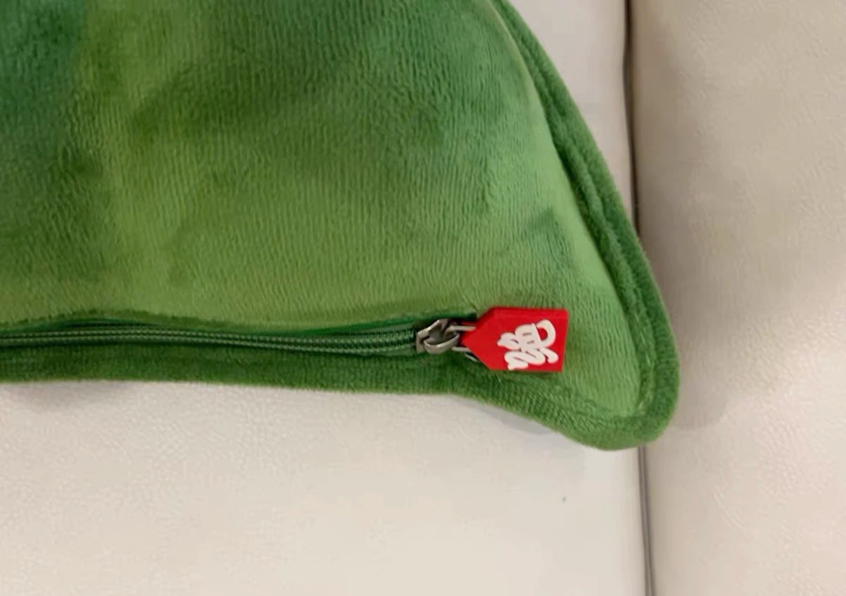Green Pea Pod Plush Fanny Pack - photo 4