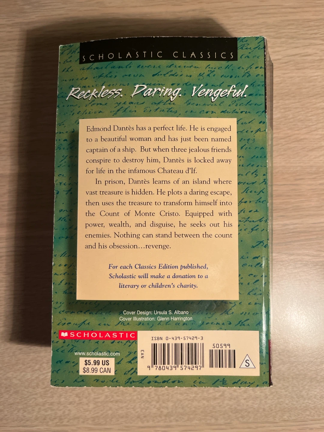 The Count of Monte Cristo by Alexandre Dumas