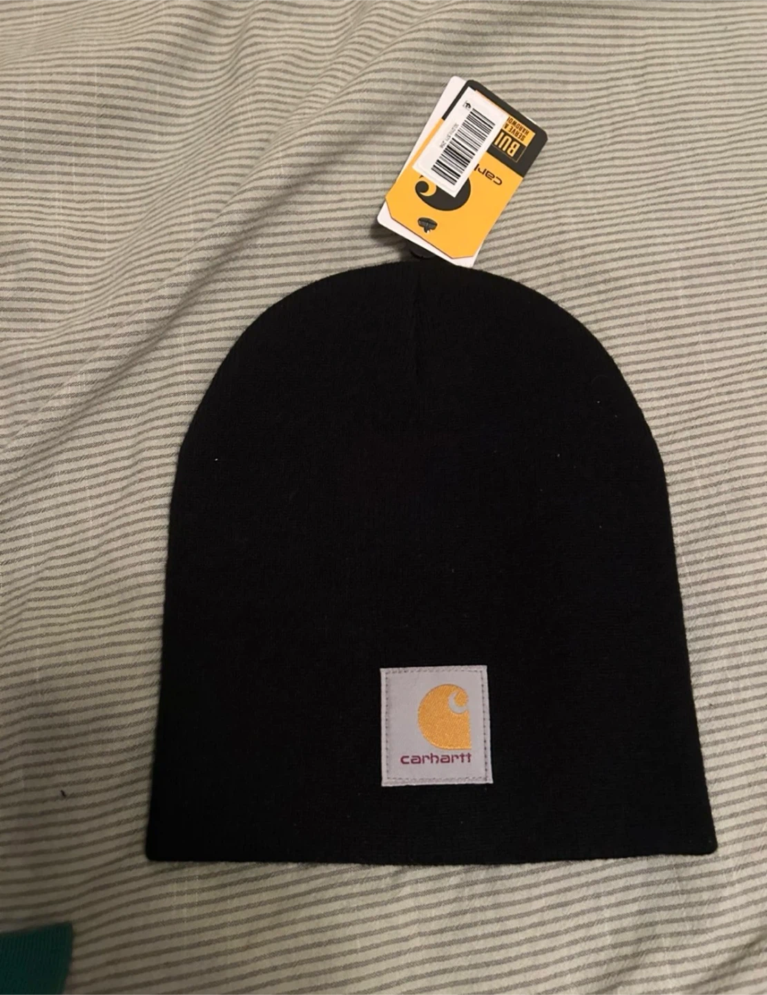 Carhartt Black Beanie Hat