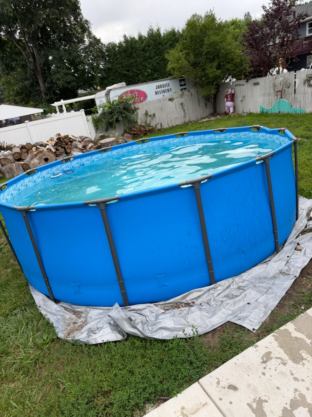 Piscina en Venta de  15'x 15'x 48" por motivo de mudanza - photo 4
