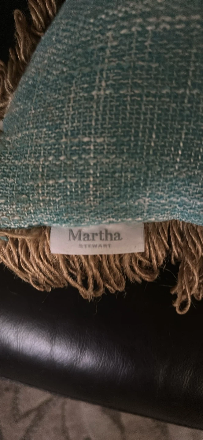 Martha Stewart Decorative Throw Pillow - Teal - photo 3