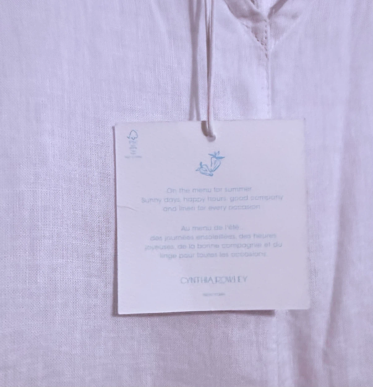 Cynthia Rowley White Linen Blend Jumpsuit - photo 5