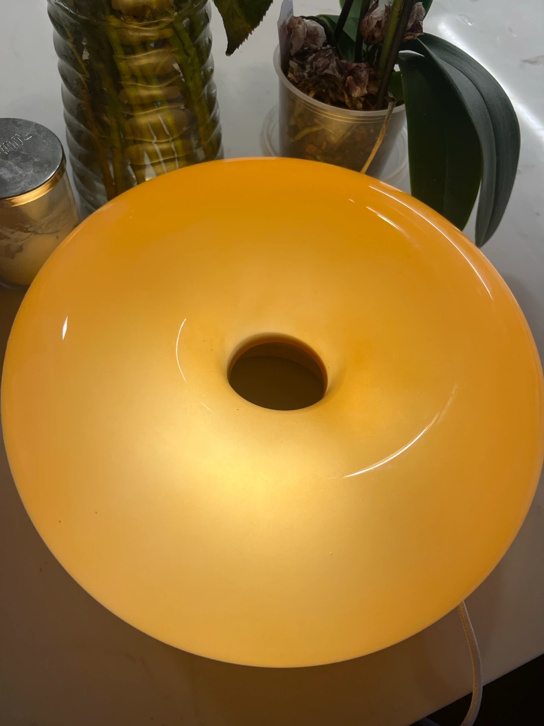 Orange Donut IKEA Lamp