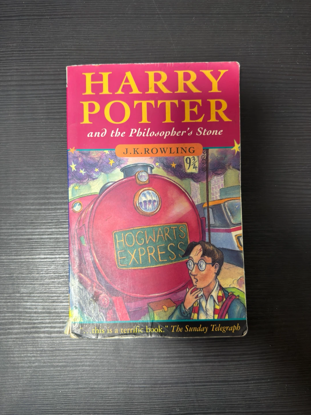 Harry Potter and the Philosopher's Stone by  J.K. Rowling