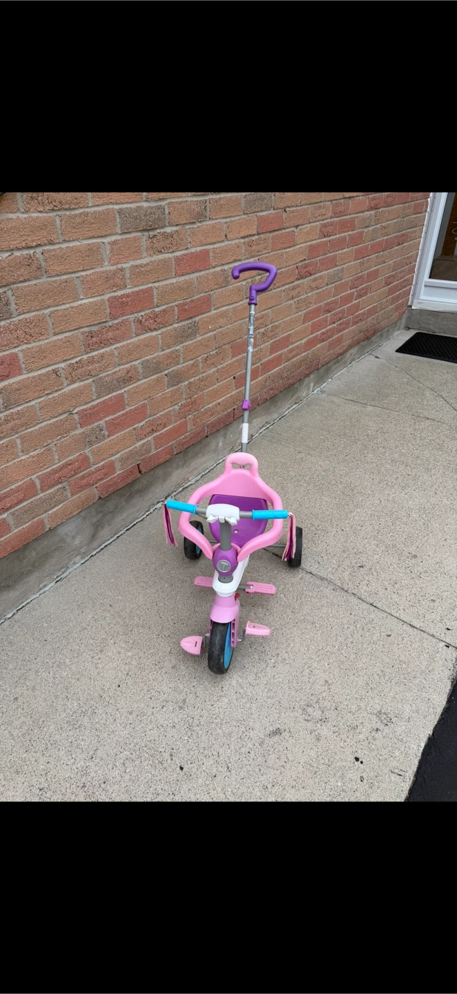 Tricycle Bike with Parent Push Bar - photo 2