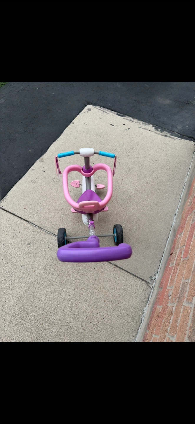 Tricycle Bike with Parent Push Bar - photo 3