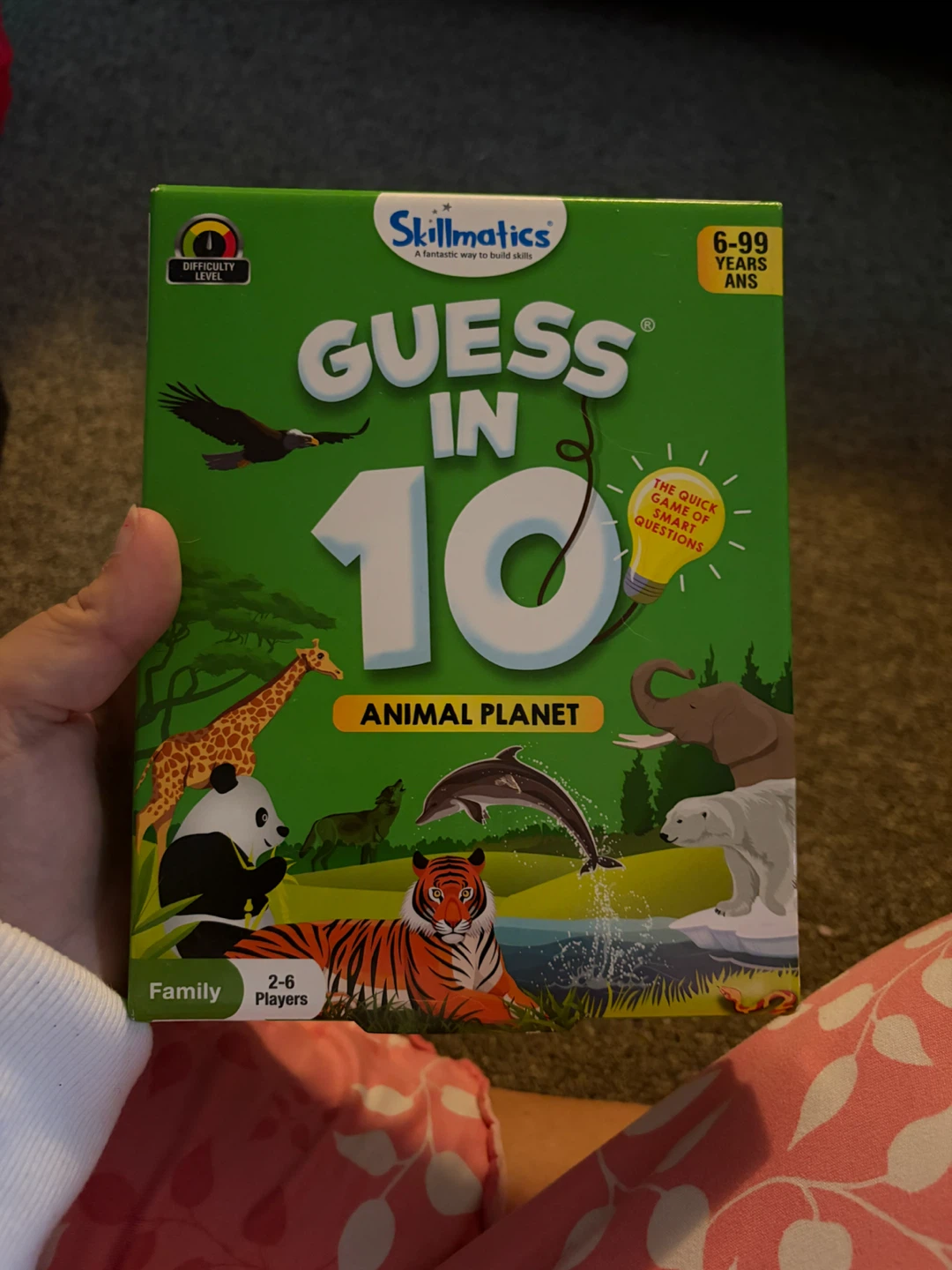 Skillmatics Guess in 10 Animal Planet Game