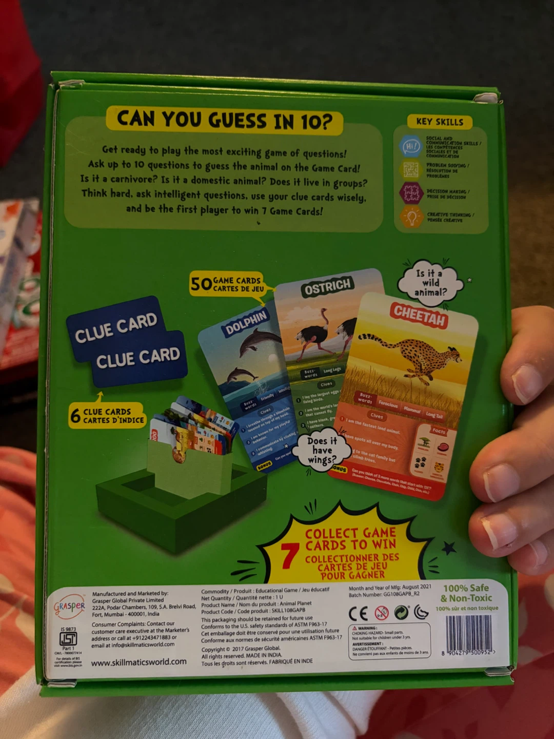 Skillmatics Guess in 10 Animal Planet Game - photo 2