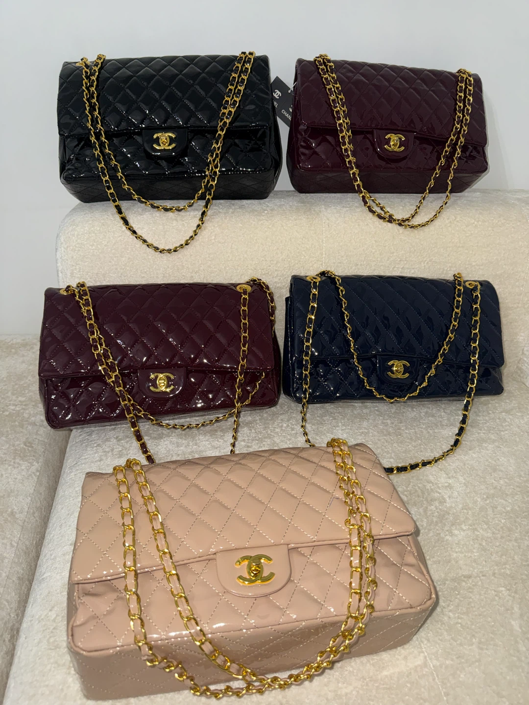 Beautiful Quilted Flap Bags. New