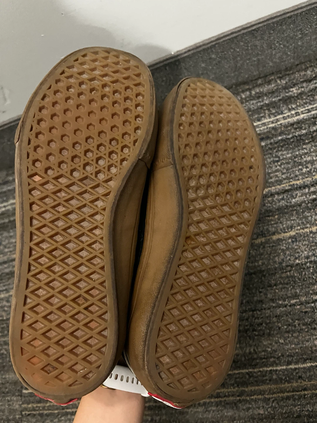 Vans "Pro" Black and Gum Skate Shoes (size 9) - photo 3