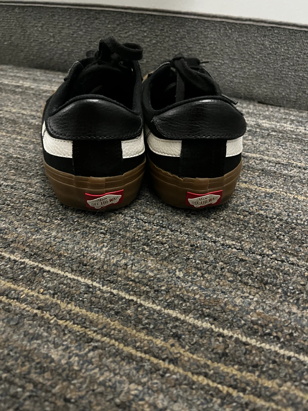 Vans "Pro" Black and Gum Skate Shoes (size 9) - photo 5