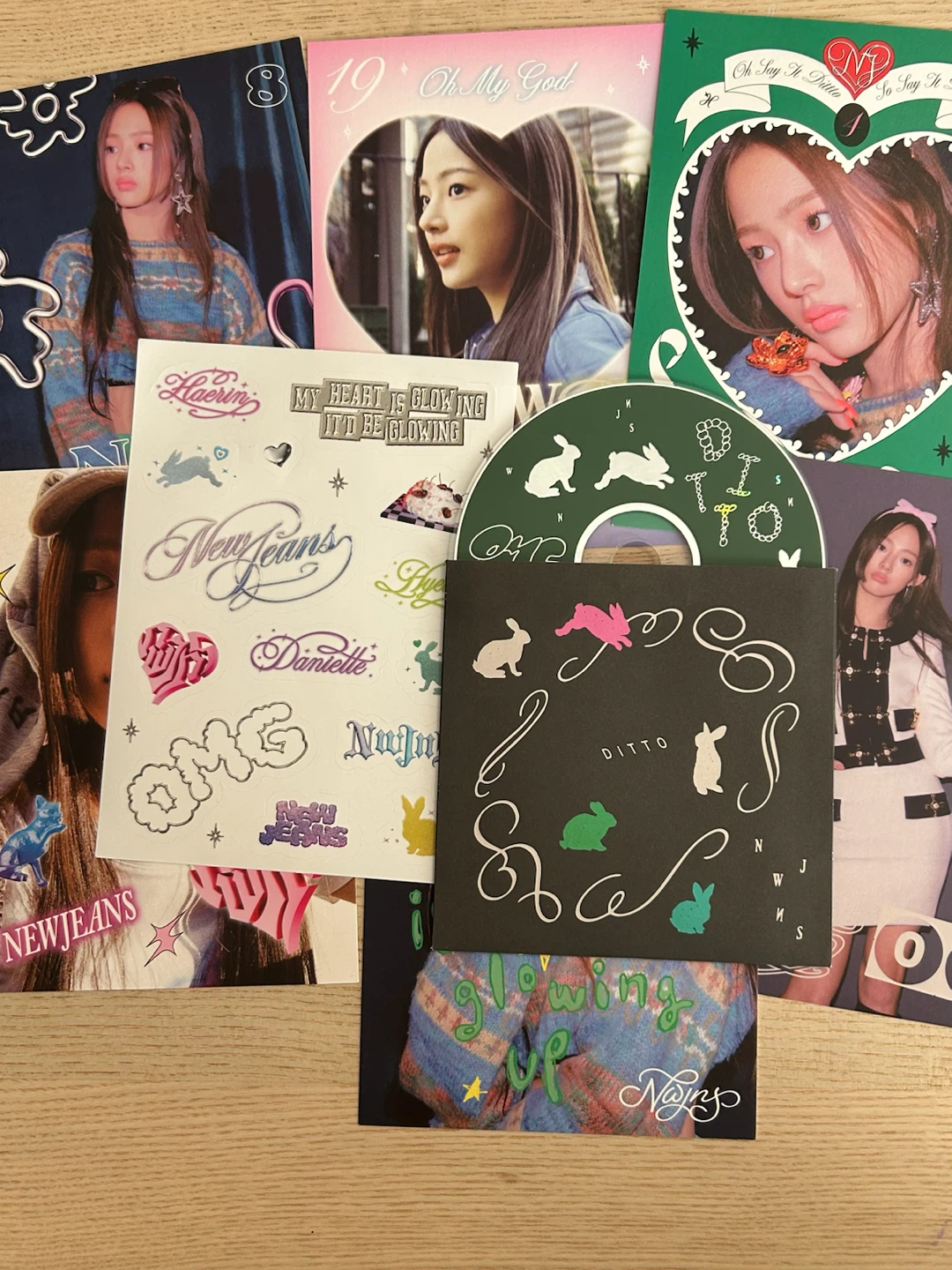 NewJeans Minji Photocards (set of 5) - photo 3