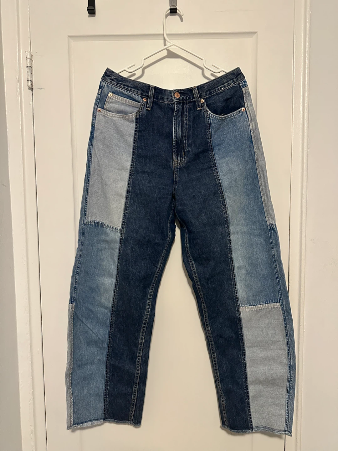 Gap Patchwork Denim Jeans - photo 2