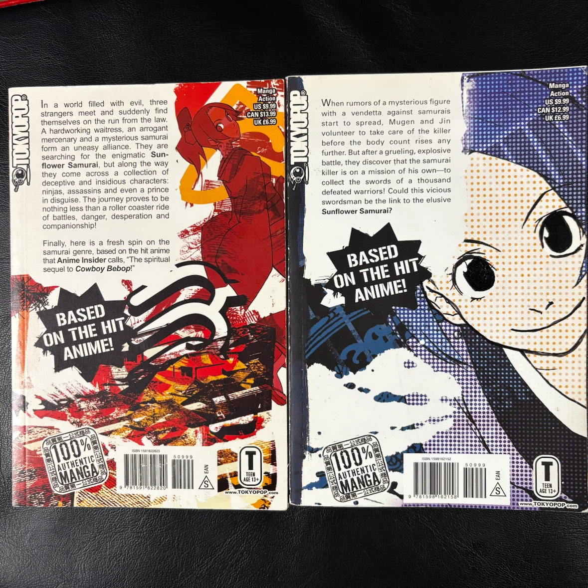 TokyoPop Samurai Champloo Manga Volumes 1 and - photo 2