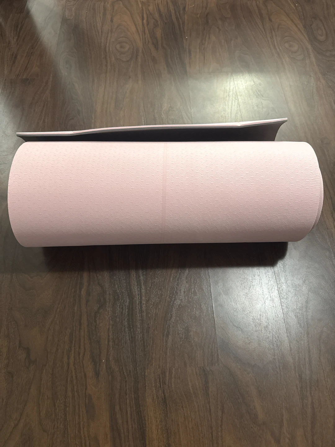 Pale Pink Yoga Mat with Carry Strap - photo 3