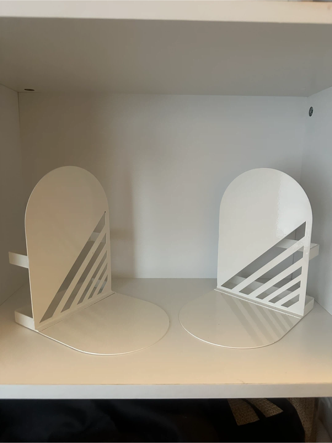 White Metal Bookends - photo 2