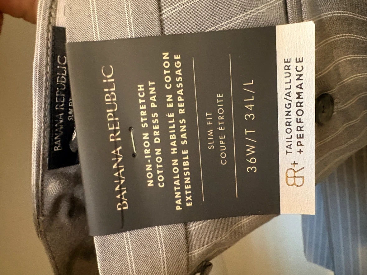 NEW Banana Republic Slim Fit Dress Pants - photo 3