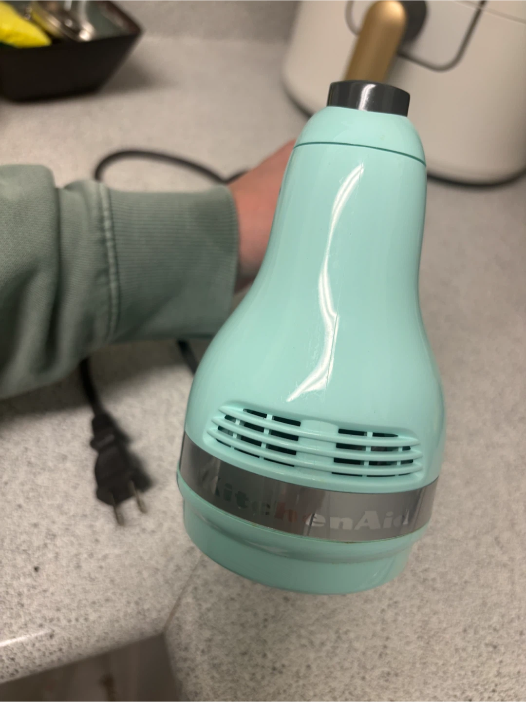 KitchenAid Hand Mixer - Aqua Sky - photo 3