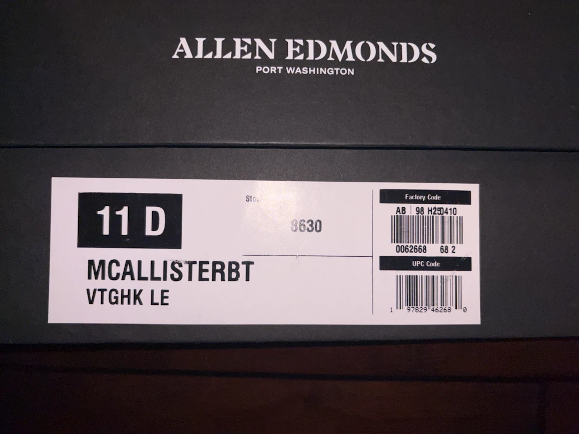 Brand New Allen Edmonds Men’s Dress Boots - photo 5