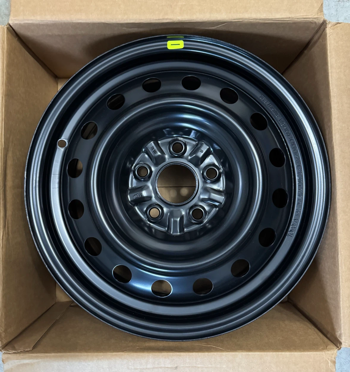 New OEM Toyota Steel Rim 16 inch  (only 1)