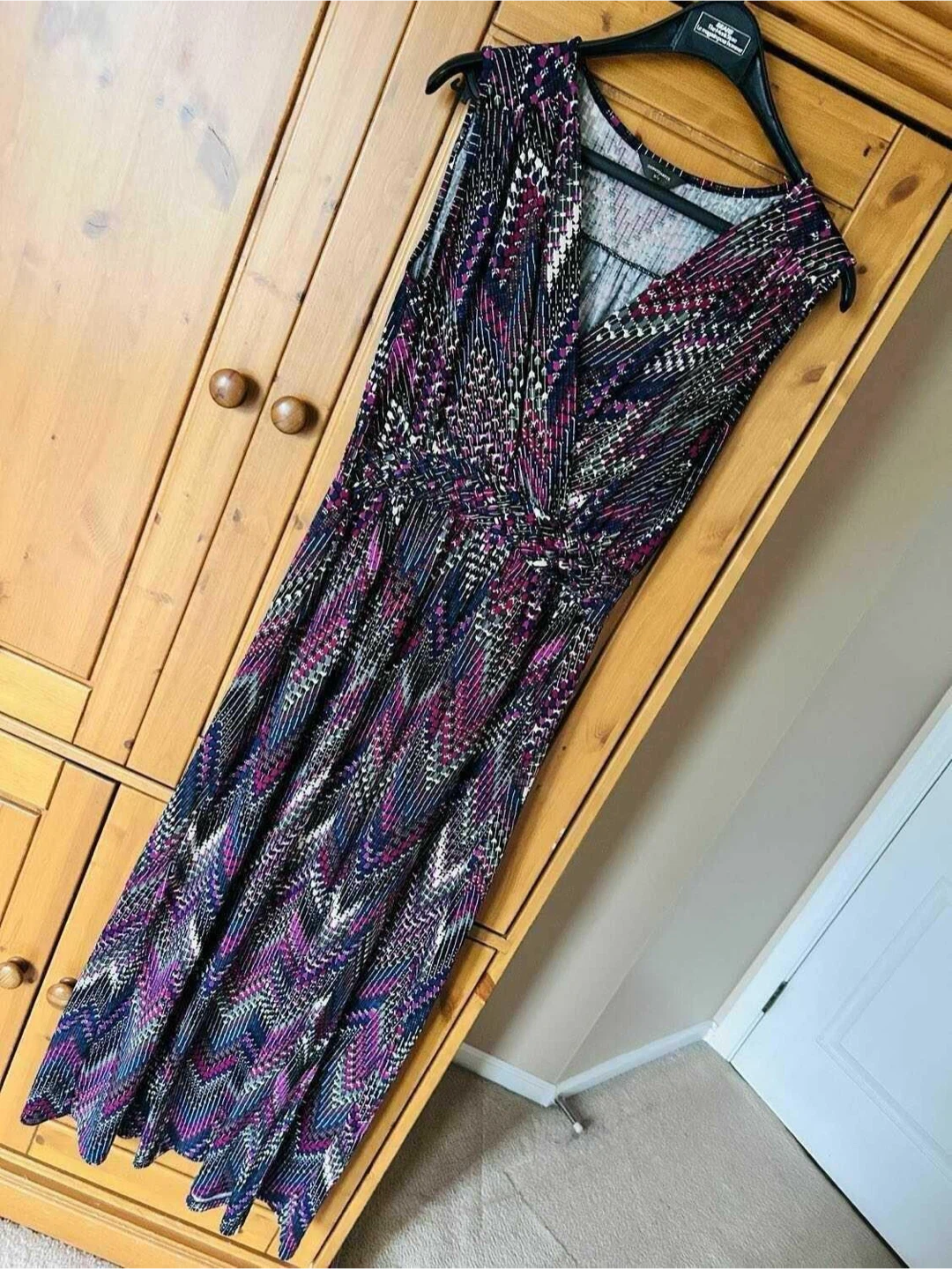 NEW Maxi Dress WITH BRAIDED WAISTLINE