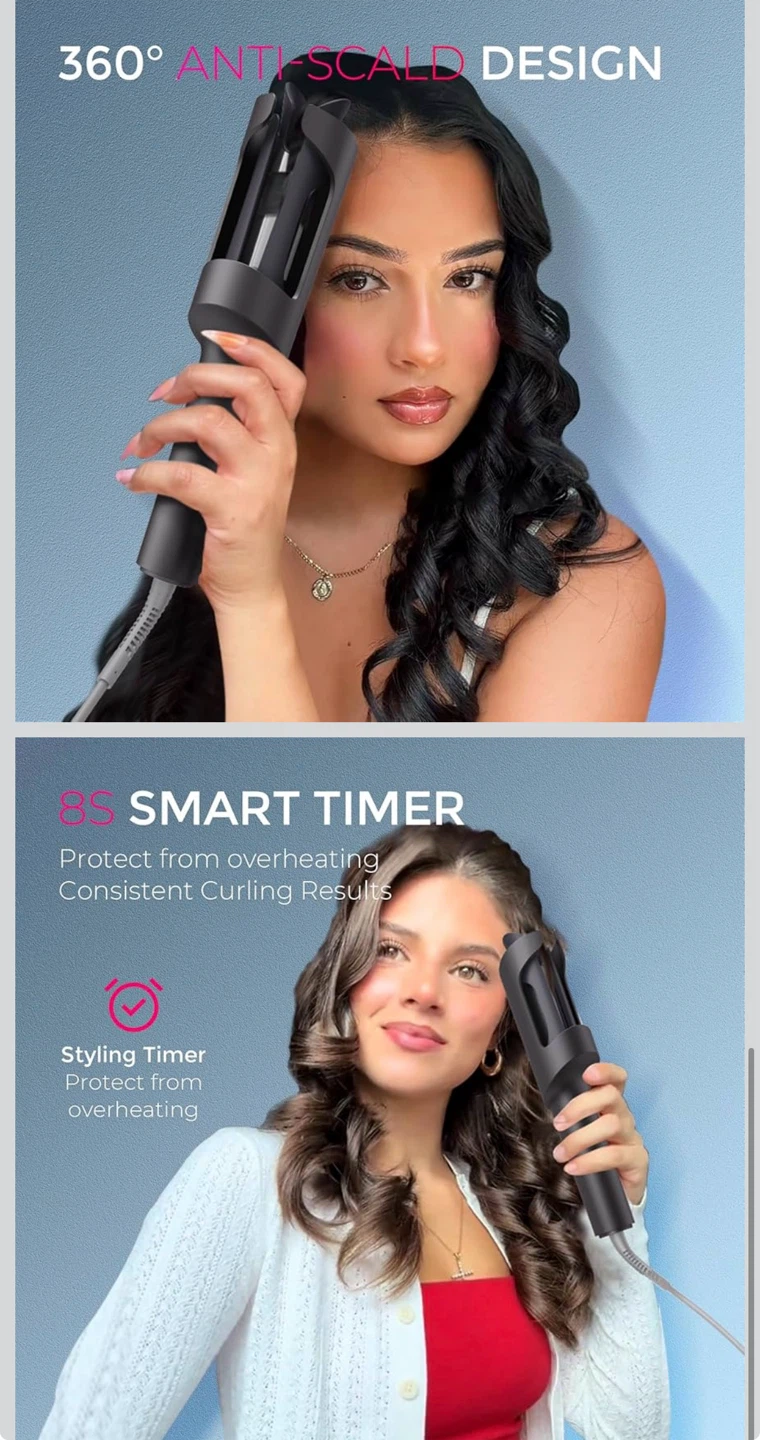 TYMO CurlPro 1.25” Automatic Curling Iron - photo 4