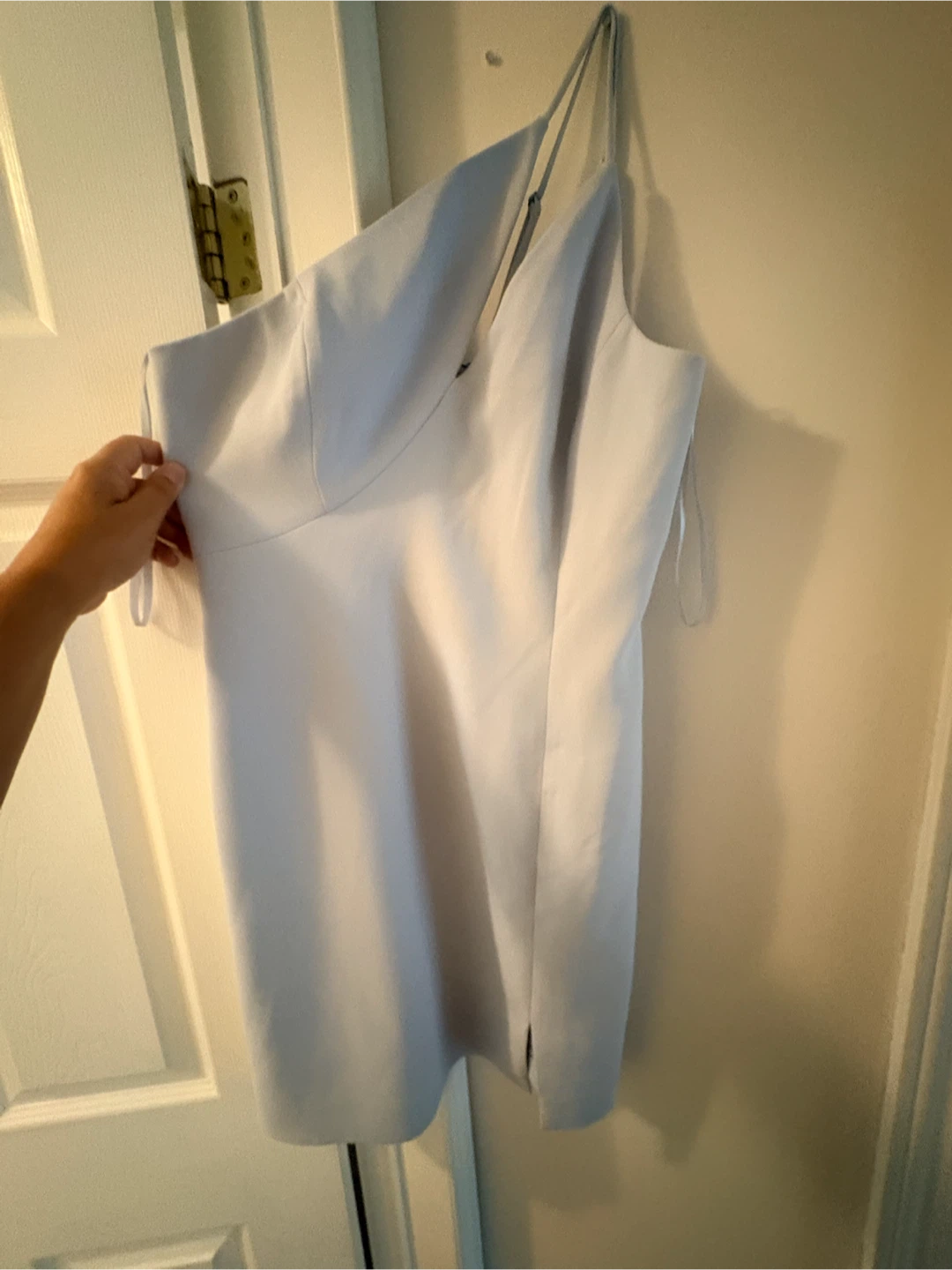 BCBGMAXAZRIA One-Shoulder Mini Dress