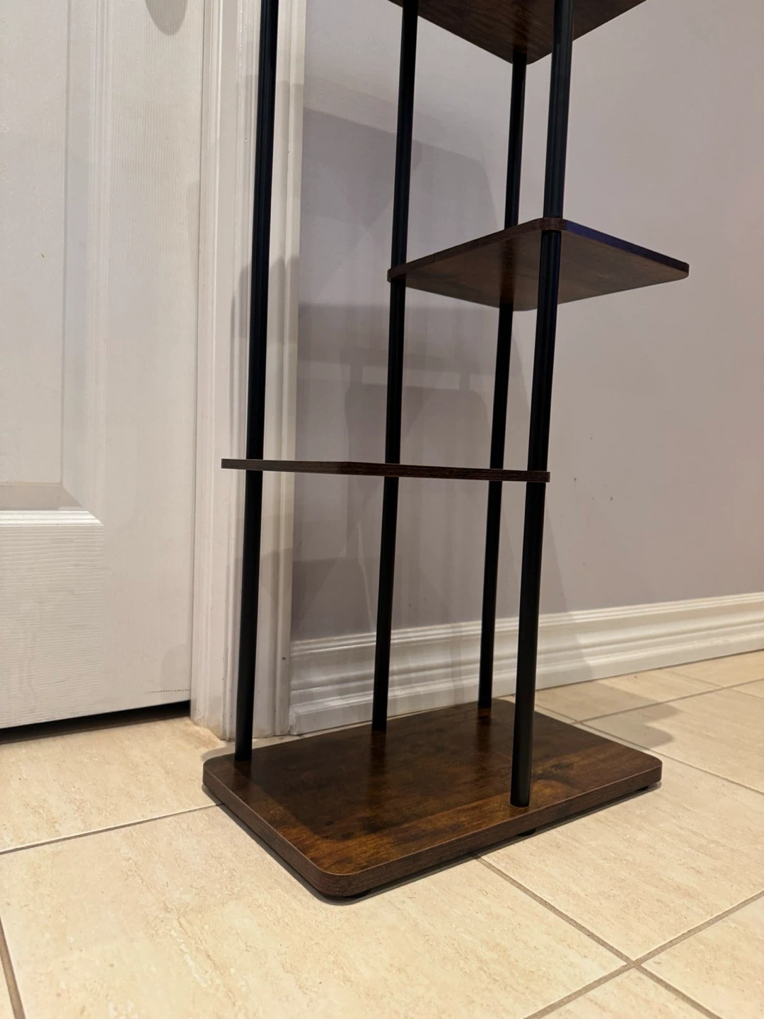 Rustic Wood Tiered Plant Stand - photo 4