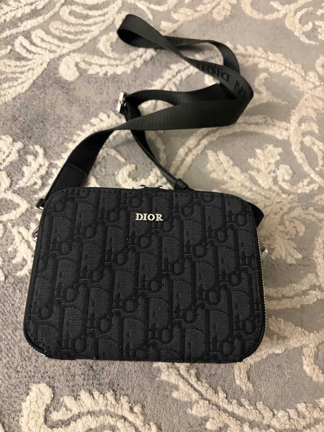 Dior Monogram Crossbody Bag with Dust Bag and Box - photo 4