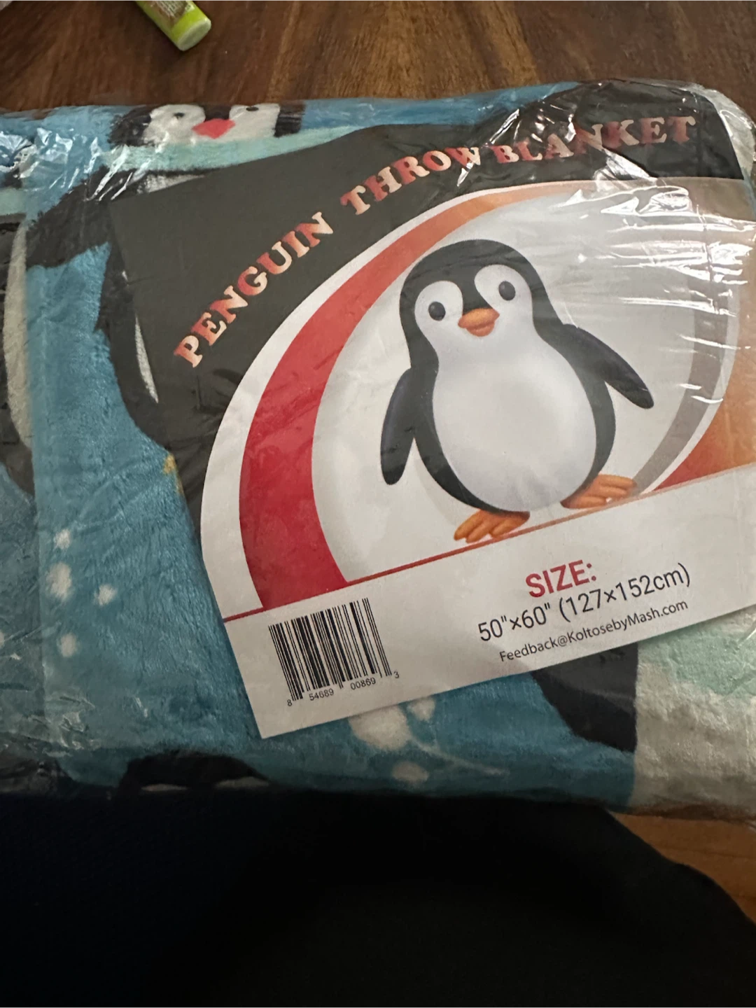 Penguin Throw Blanket
