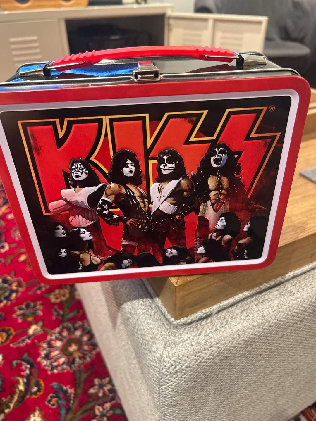 KISS Band Metal Lunch Box