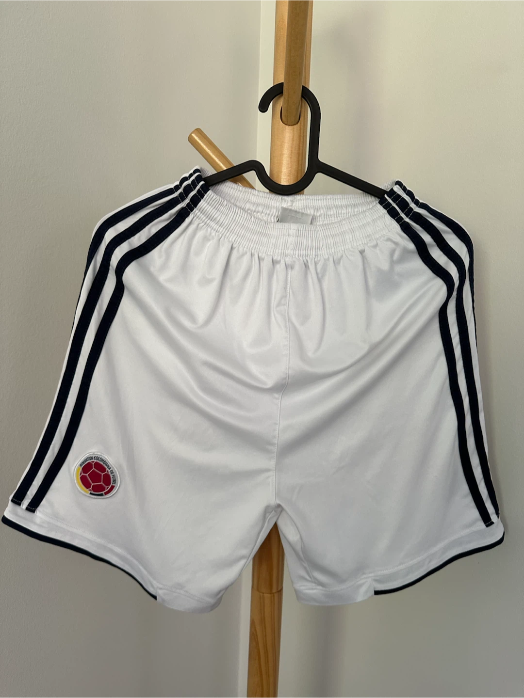 Adidas White Soccer Shorts