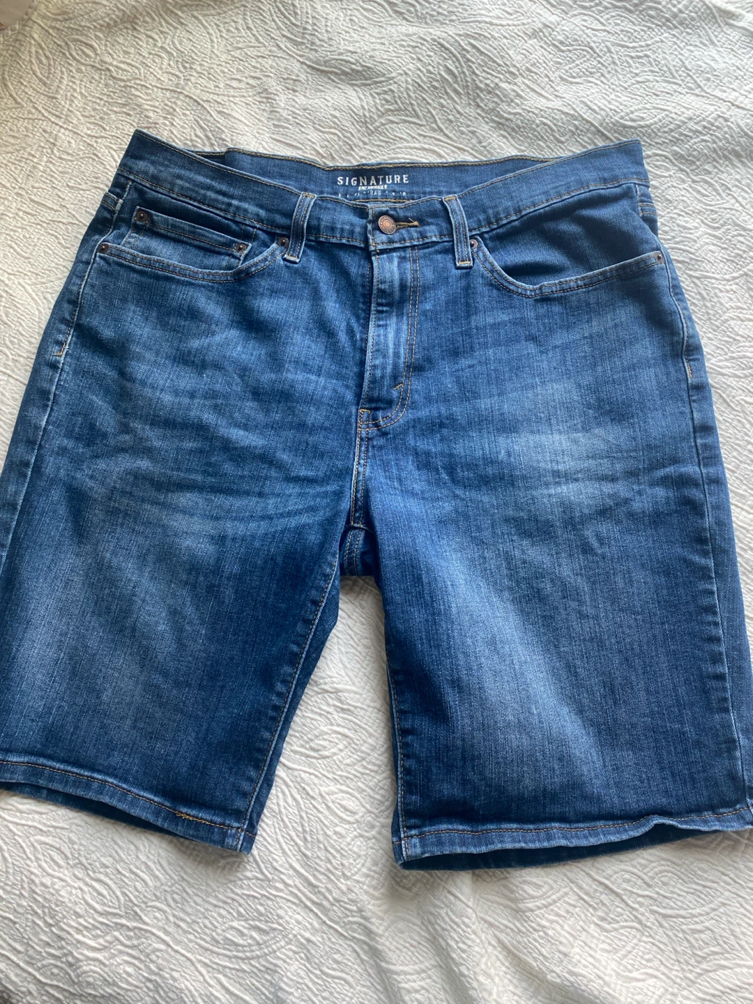 Levi Strauss Signature Men’s Denim Shorts Size 34