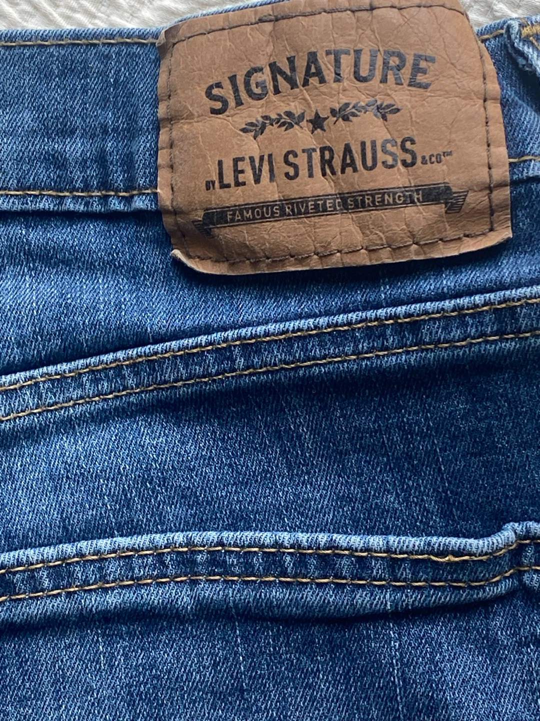 Levi Strauss Signature Men’s Denim Shorts Size 34 - photo 2
