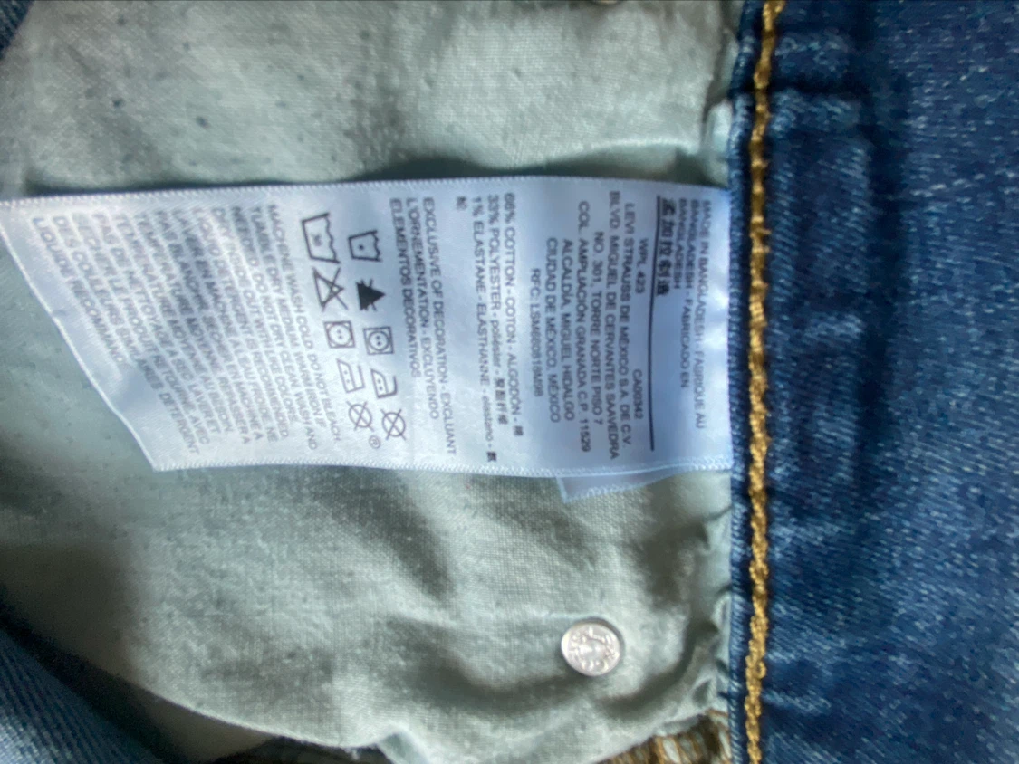 Levi Strauss Signature Men’s Denim Shorts Size 34 - photo 4
