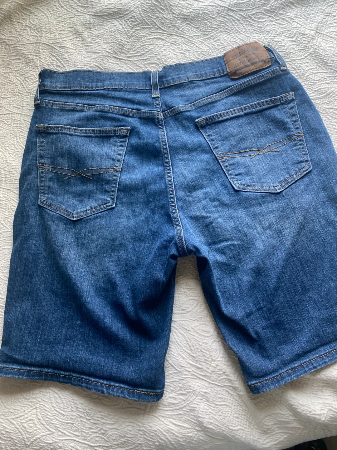 Levi Strauss Signature Men’s Denim Shorts Size 34 - photo 5