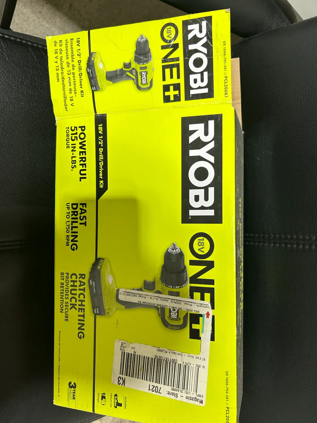 RYOBI 18V ONE+ Cordless Drill/Driver