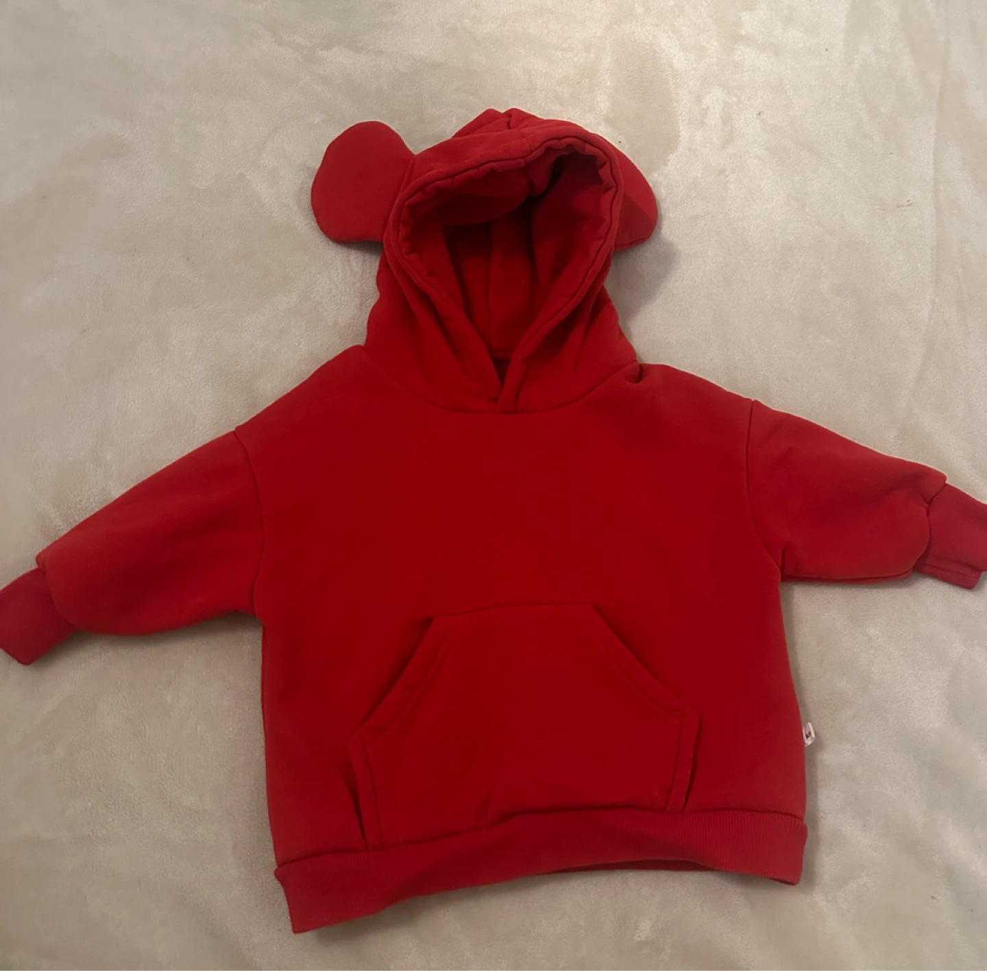 Red Sweatshirt with Ears