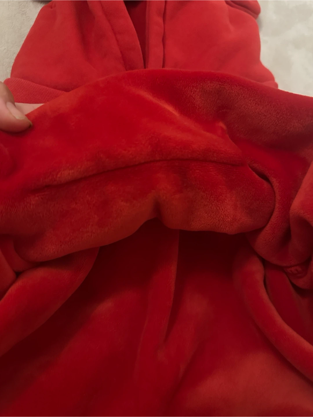 Red Sweatshirt with Ears - photo 2