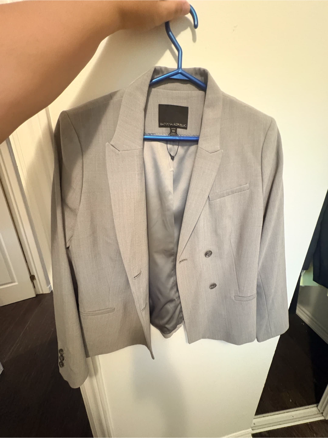Banana Republic Grey Blazer