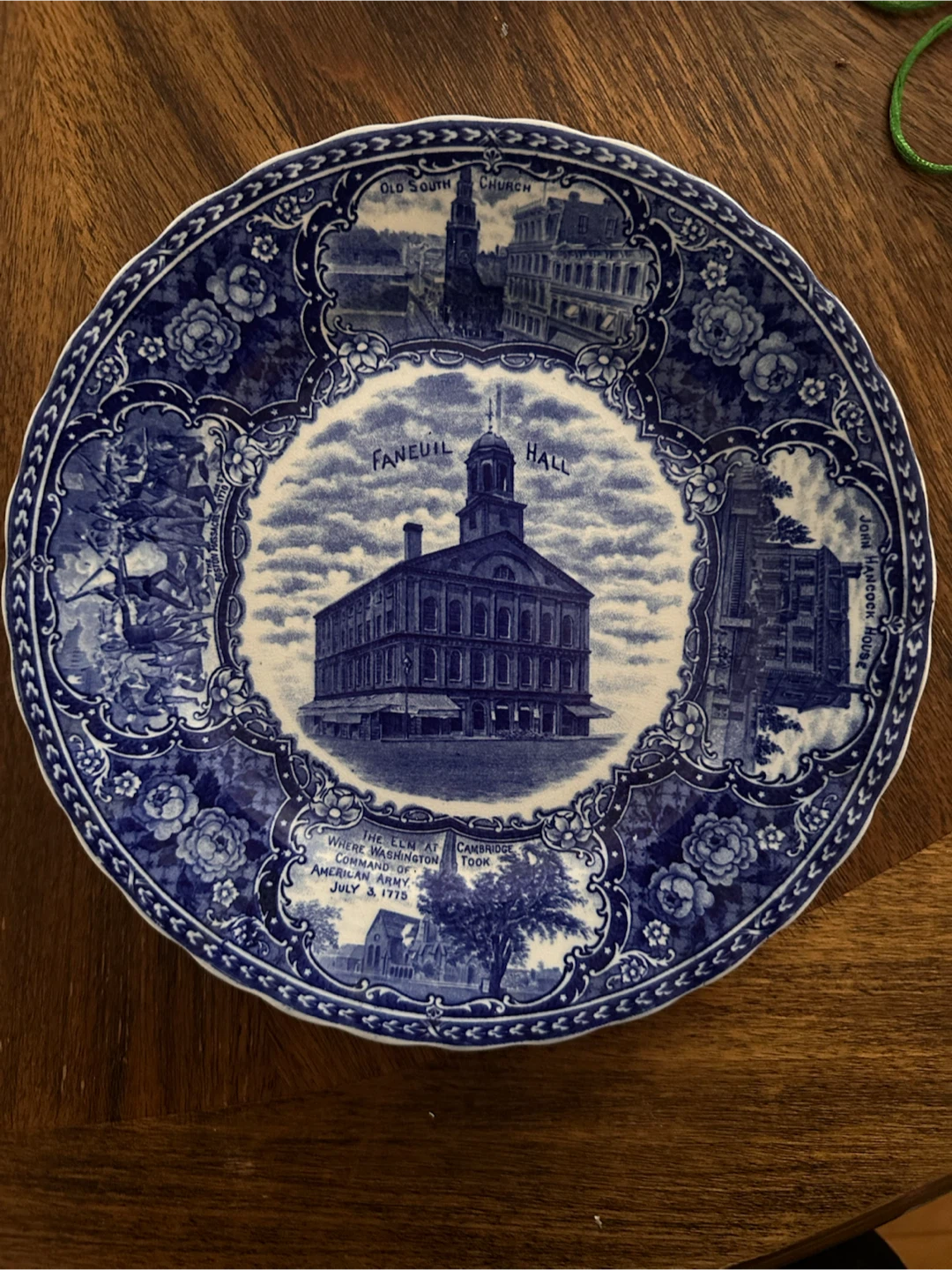 The Olde Historical Pottery Plate