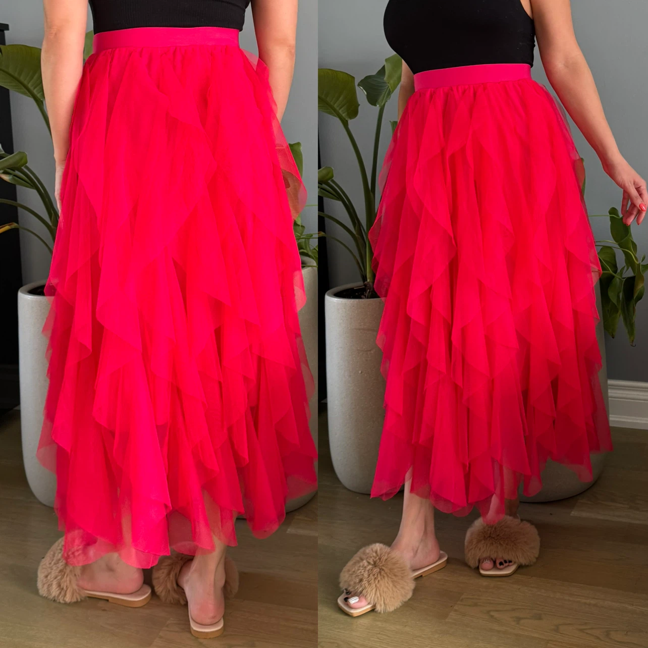 New Pink Ruffle Tulle Skirt - photo 5