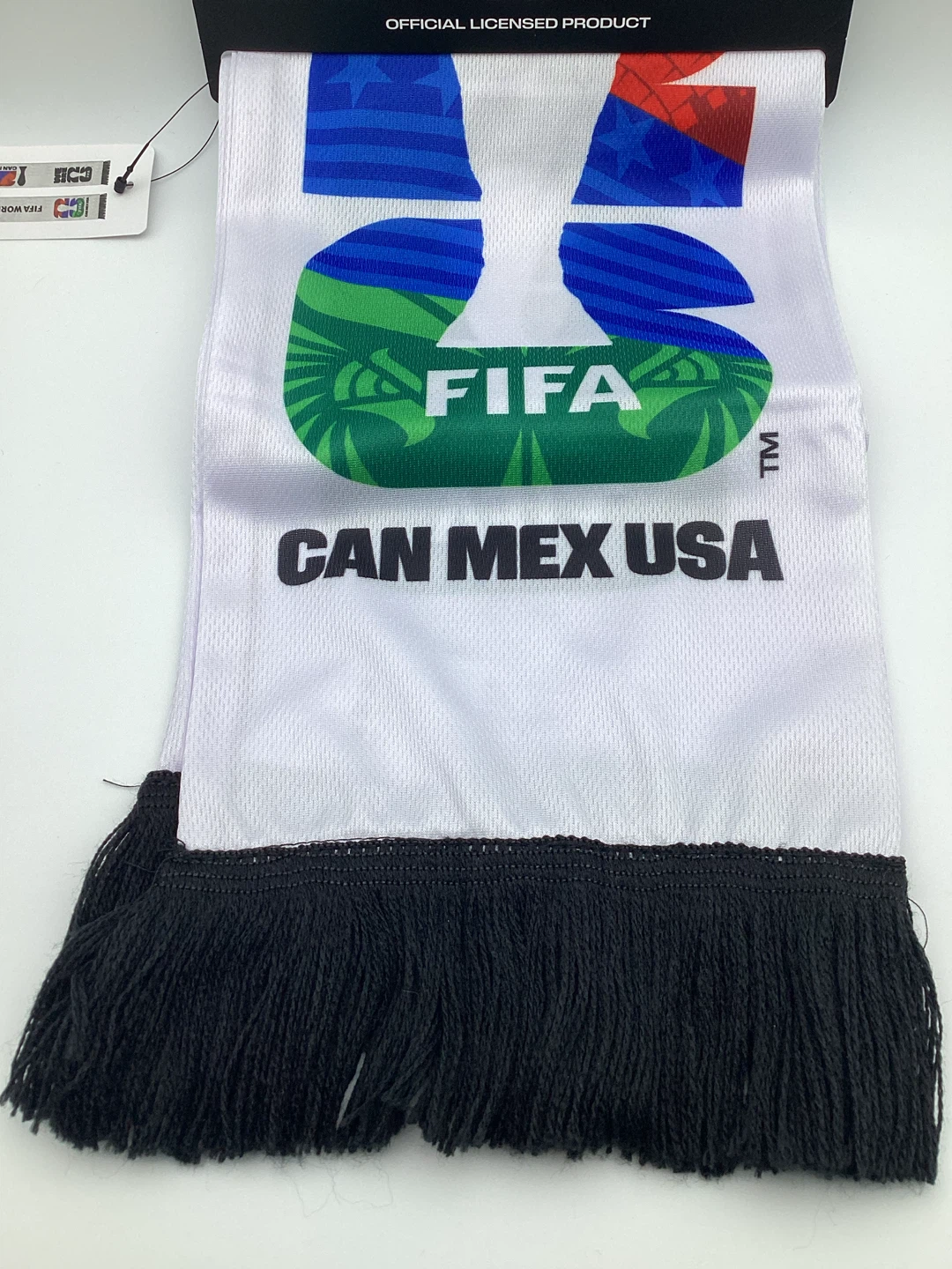 Official FIFA World Cup 2026 63" USA MEXICO CANADA Scarf - photo 2