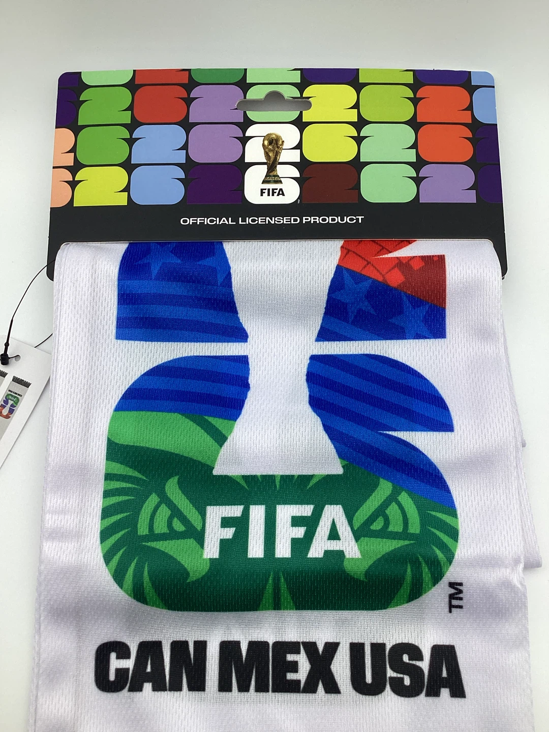 Official FIFA World Cup 2026 63" USA MEXICO CANADA Scarf - photo 3