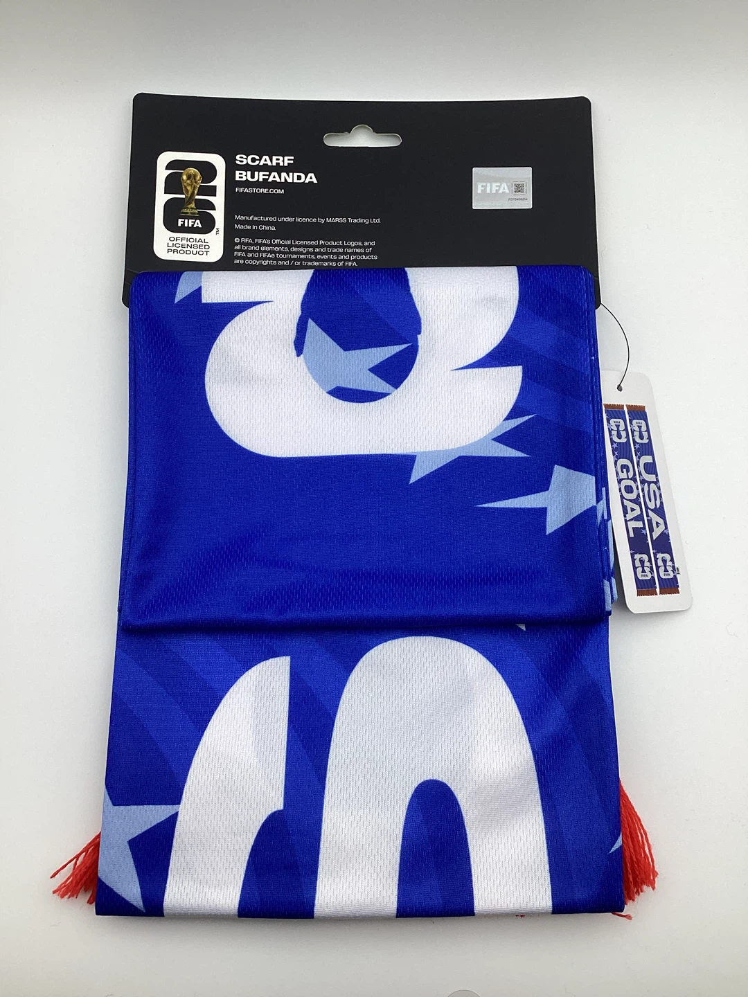 Official FIFA World Cup 2026 63”USA Soccer Goal Scarf - photo 2