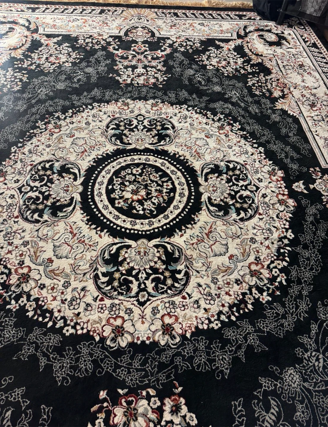 Large Persian-style Area Rug